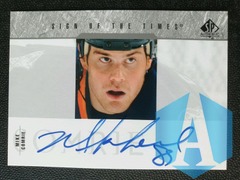2003-04 SP Authentic Sign of the Times MC Mike Comrie